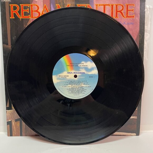 Reba McEntire The Last One To Know 1980 LP Vinyl Record MCA Records MCA 42030 - Picture 3 of 4